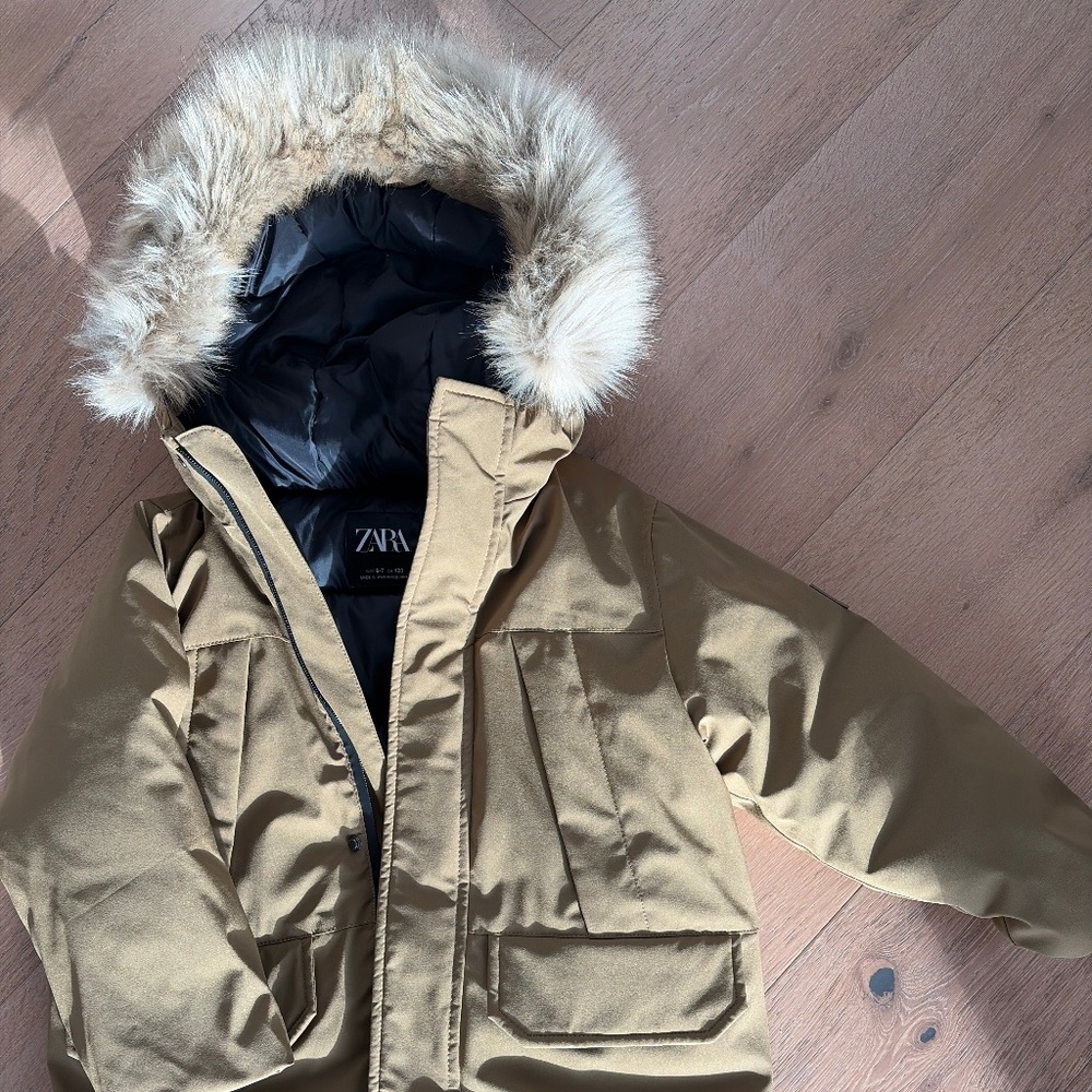 Zara coat - boys size 6-7